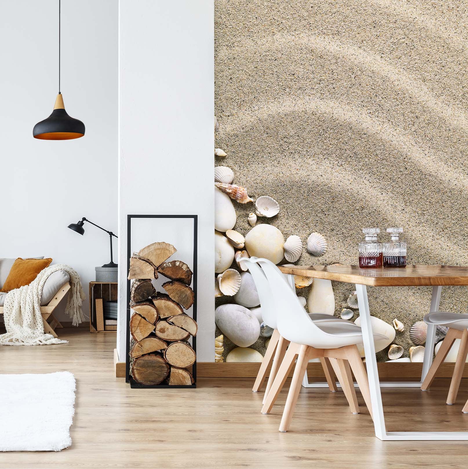 3D Sand Shells 2099 Wall Mural Wall Murals