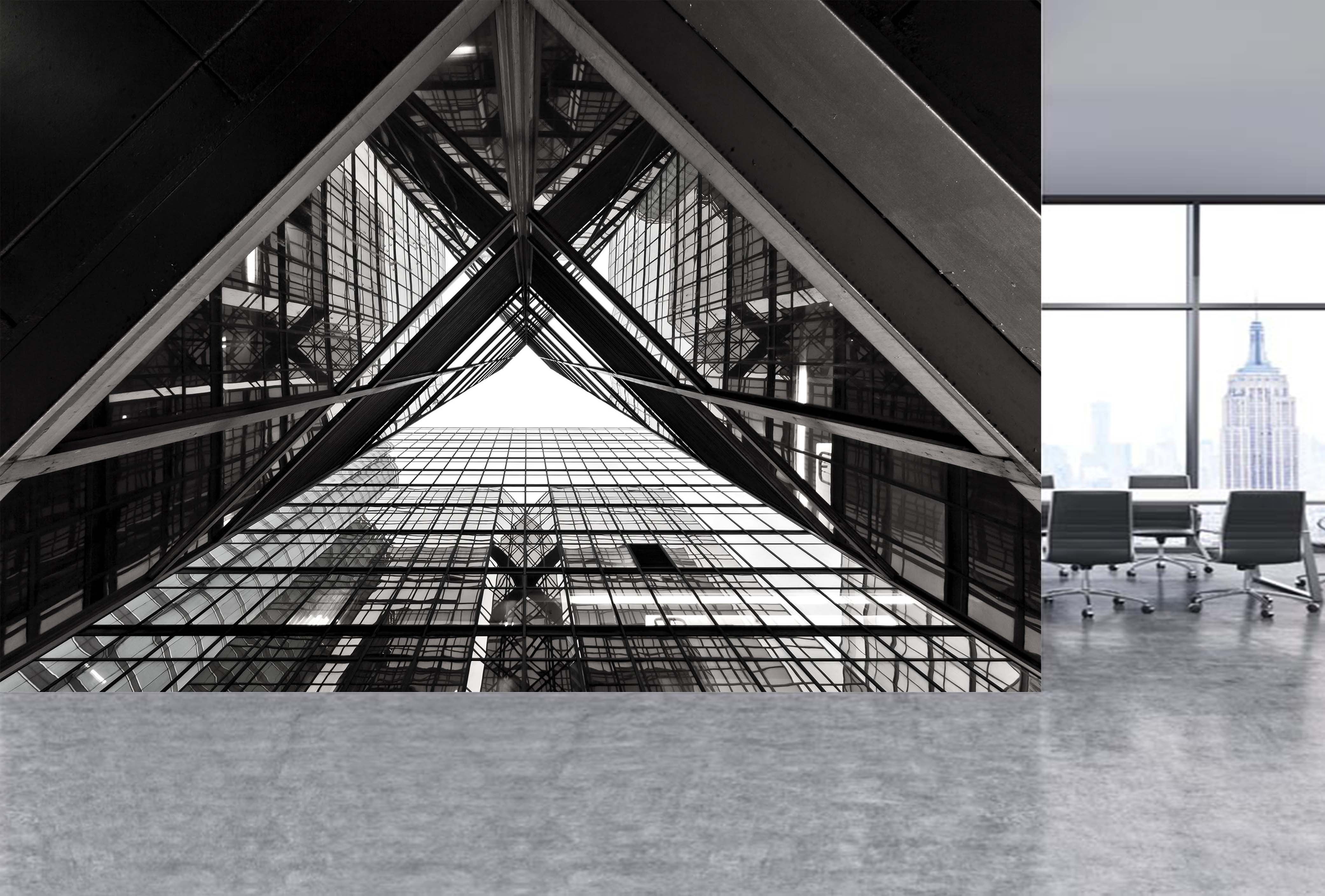 3D Dark Building 10 Wall Murals Wallpaper AJ Wallpaper