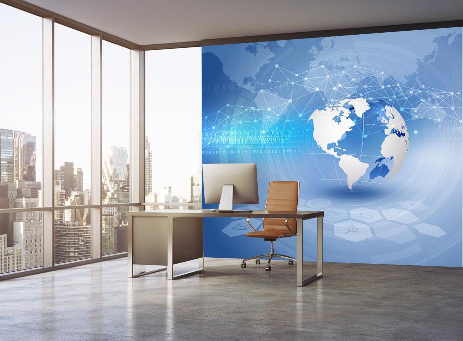 3D Earth Blue 238 Wallpaper AJ Wallpaper