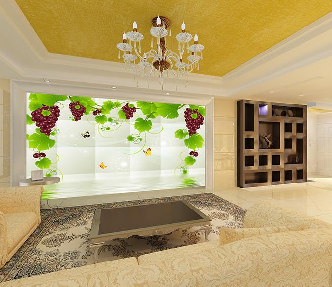 3D Grapes Wallpaper AJ Wallpaper 1