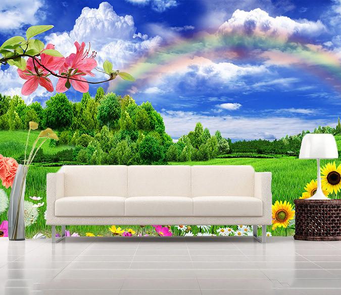 Blue Sky And White Clouds Wallpaper AJ Wallpaper 1