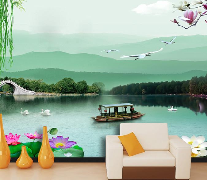 Lovely River Wallpaper AJ Wallpaper 1