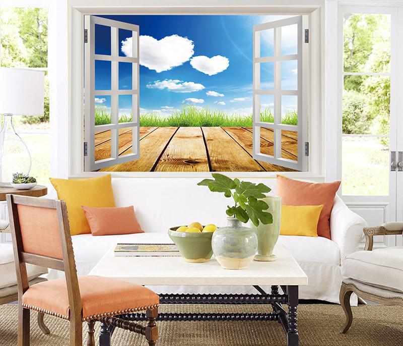 3D Beauty Hearted Clouds 65 Wallpaper AJ Wallpaper 2