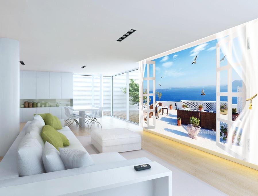 3D Seagull Ocean Scenery 689 Wallpaper AJ Wallpaper