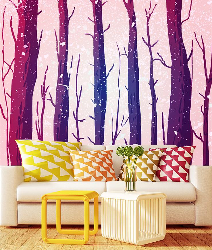 3D Fairy Purple Christmas Tree 34 Wallpaper AJ Wallpaper