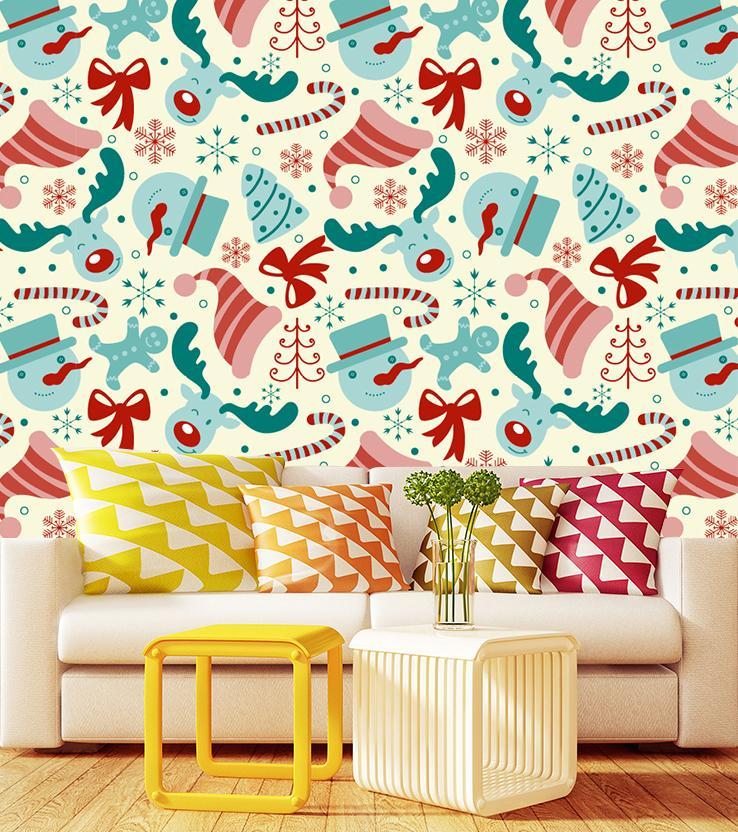 3D Socks Pattern 041 Wallpaper AJ Wallpaper