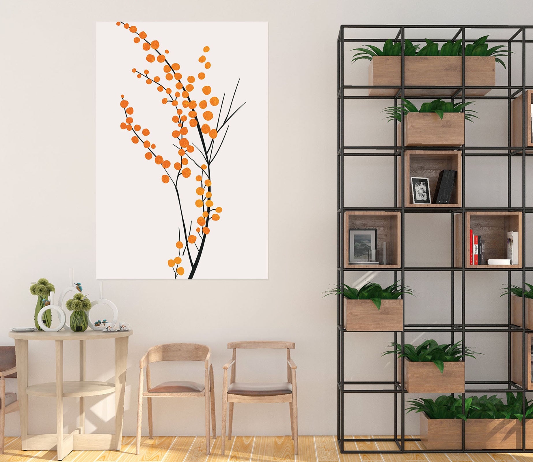 3D Golden Tree 240 Boris Draschoff Wall Sticker