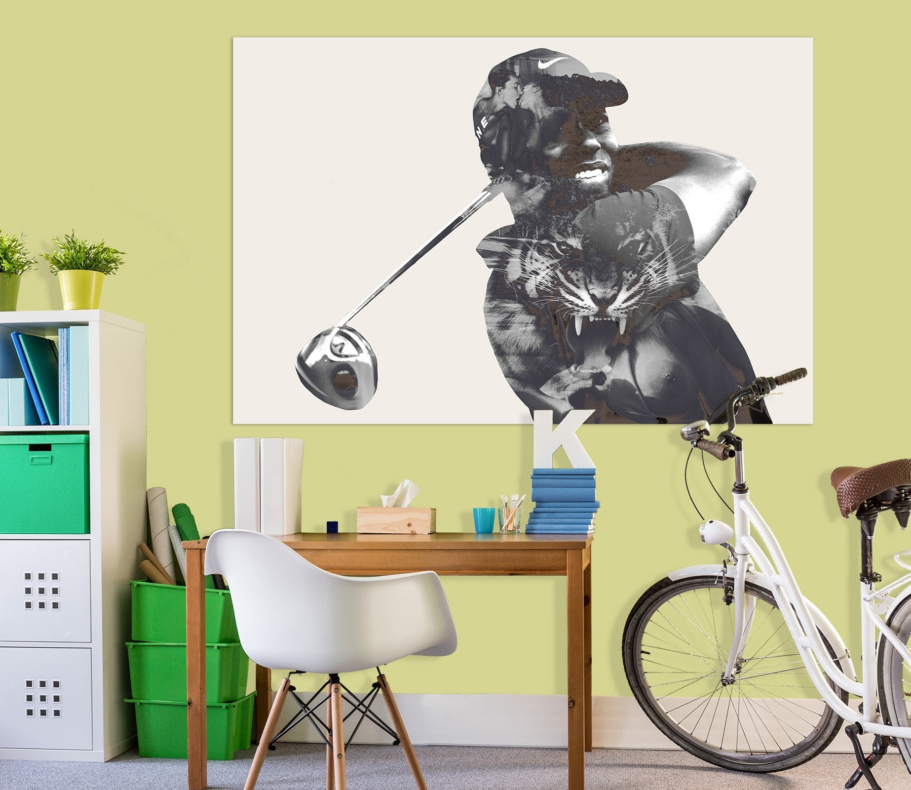 3D Athletic Girl 018 Marco Cavazzana Wall Sticker Wallpaper AJ Wallpaper 2