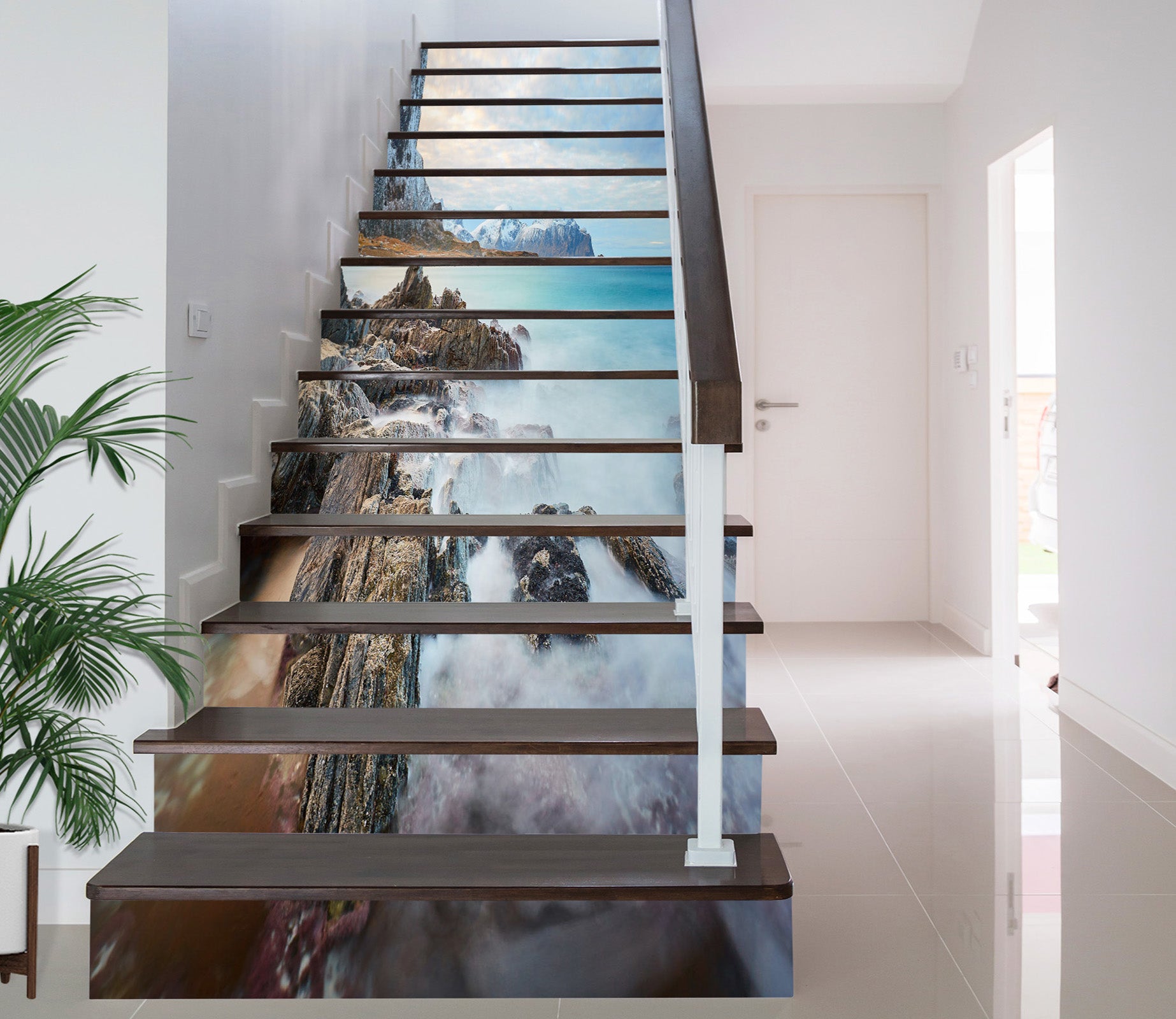 3D Lake Pouring 641 Stair Risers