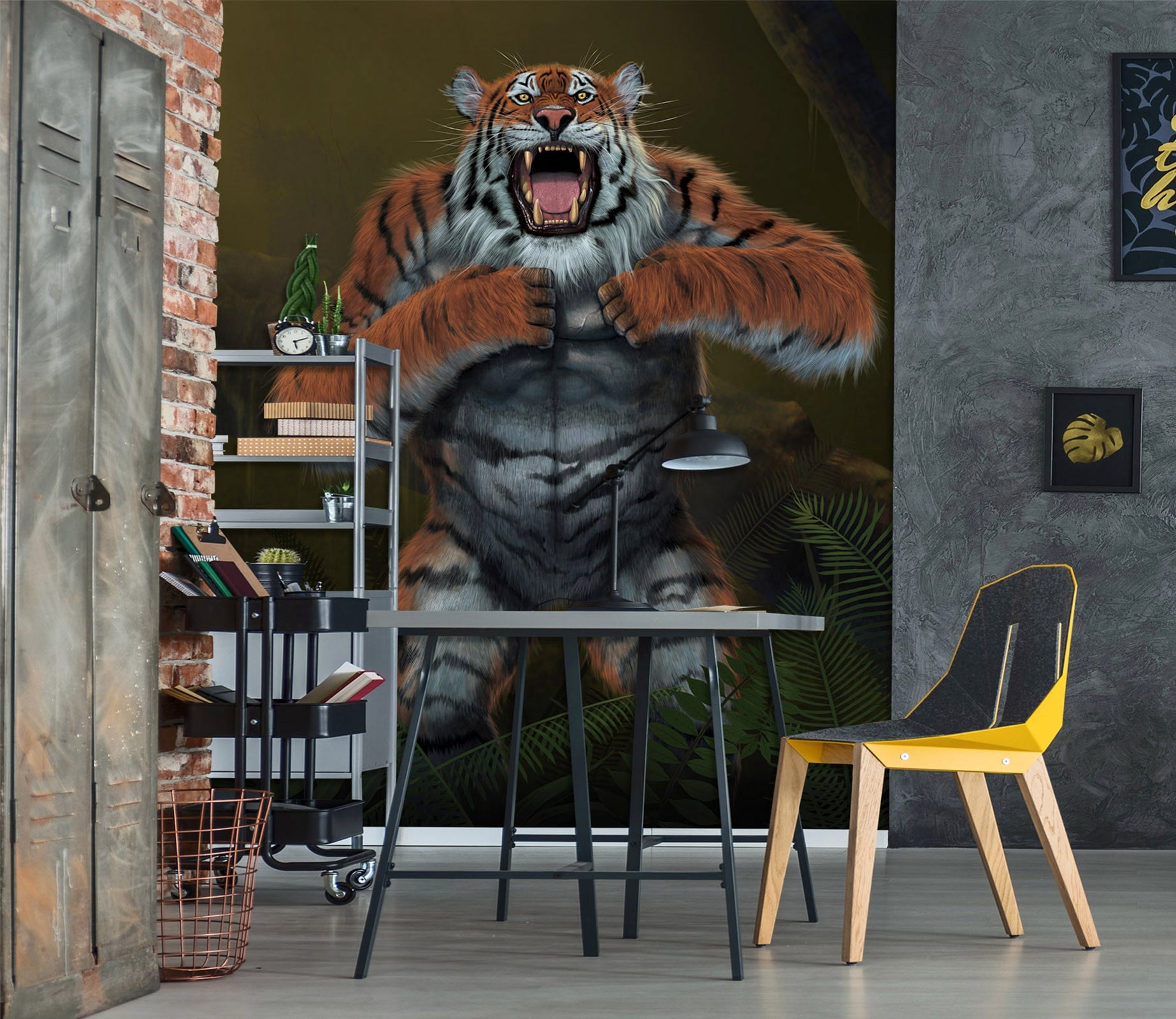 3D Tigerilla 1559 Wall Murals Exclusive Designer Vincent Wallpaper AJ Wallpaper