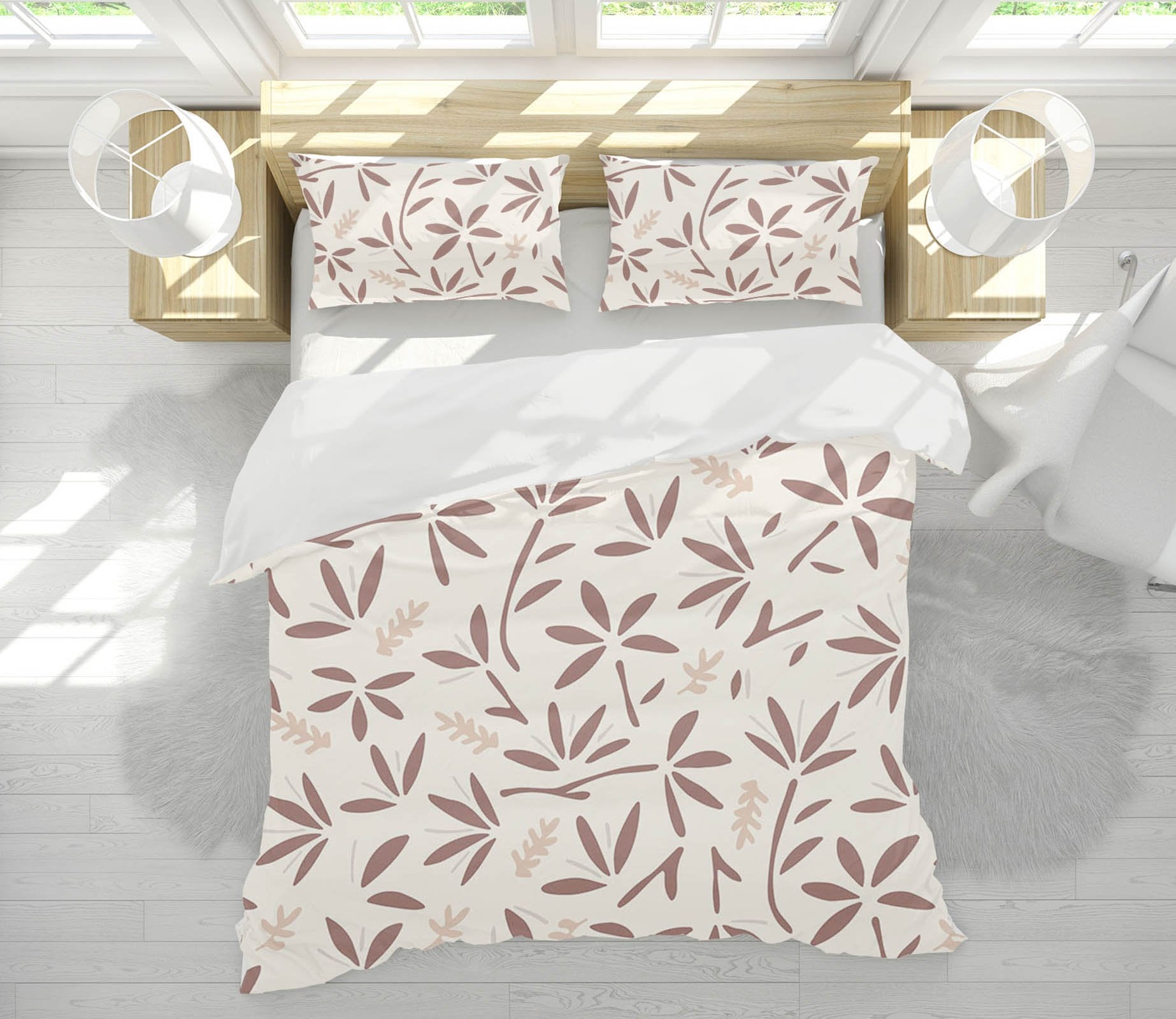 3D Animal Footprints 2107 Jillian Helvey Bedding Bed Pillowcases Quilt Quiet Covers AJ Creativity Home