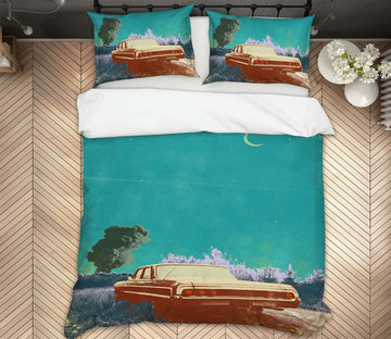 3D Night Truck 2102 Showdeer Bedding Bed Pillowcases Quilt