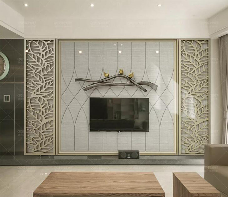 3D Minimalist Branches WC160 Wall Murals