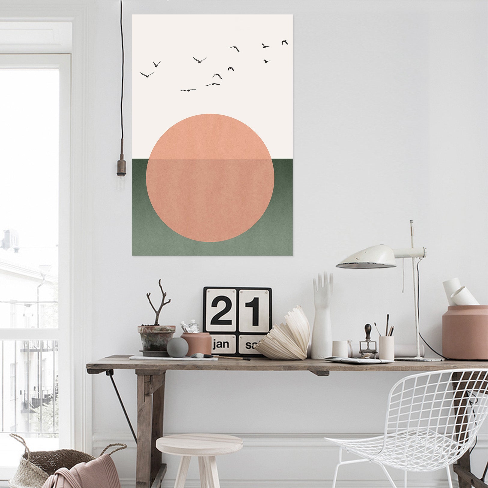 3D Rising 019 Boris Draschoff Wall Sticker