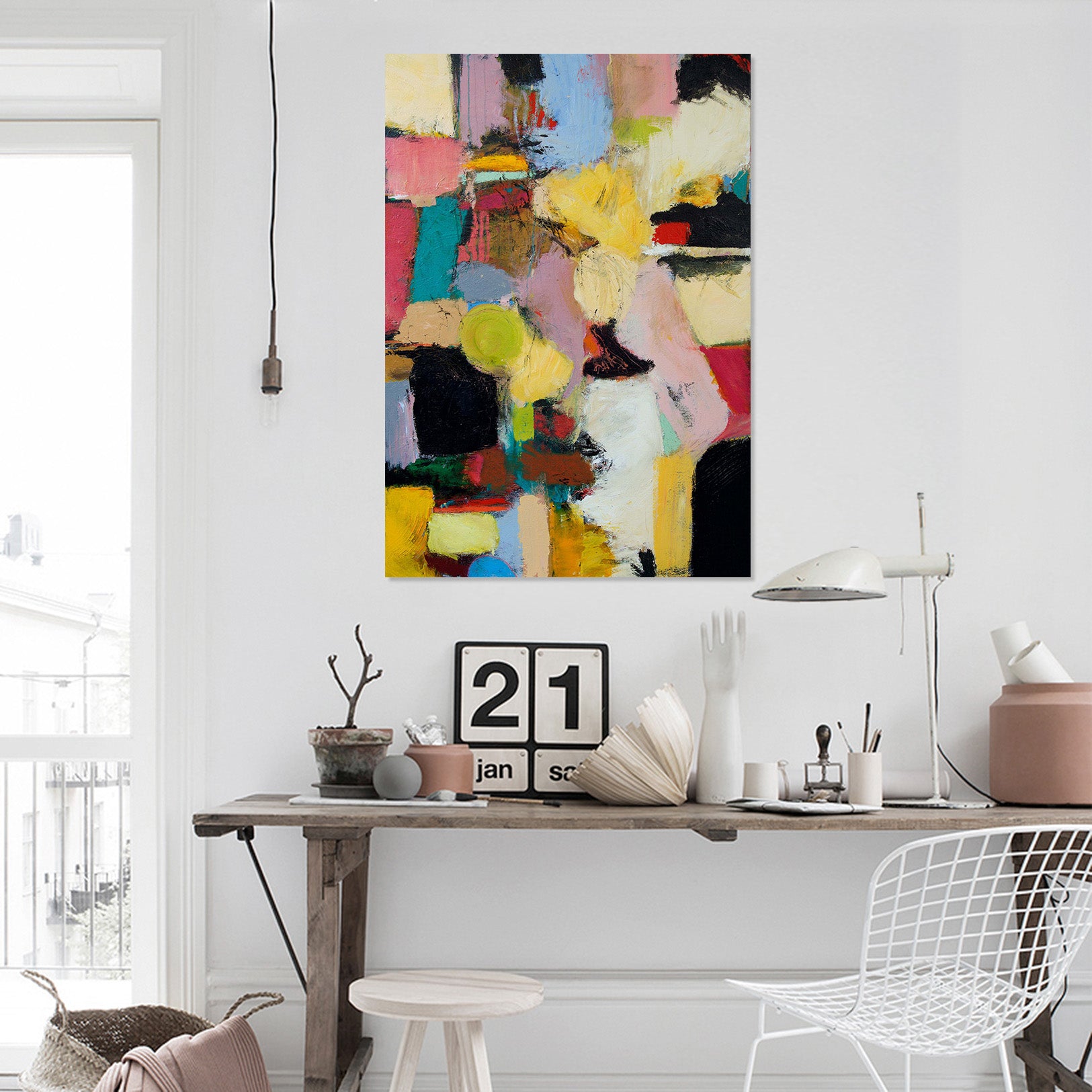 3D Color Graffiti 274 Allan P. Friedlander Wall Sticker