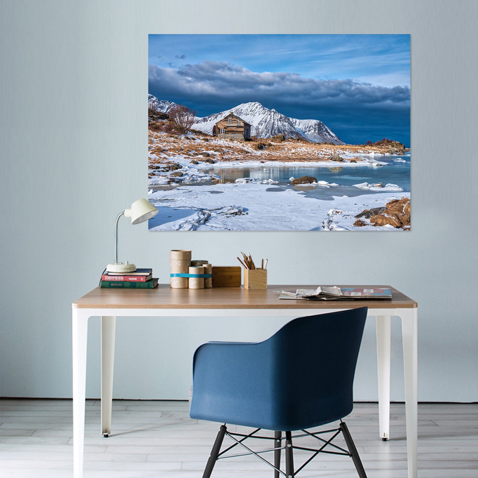 3D Snow Hut 160 Marco Carmassi Wall Sticker