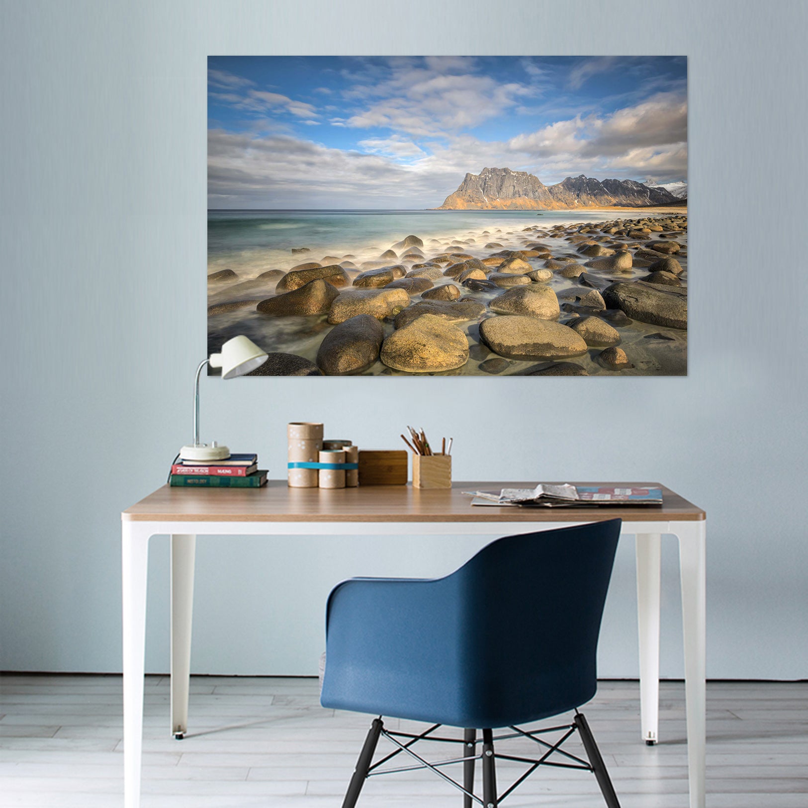 3D Sea Stones 117 Marco Carmassi Wall Sticker