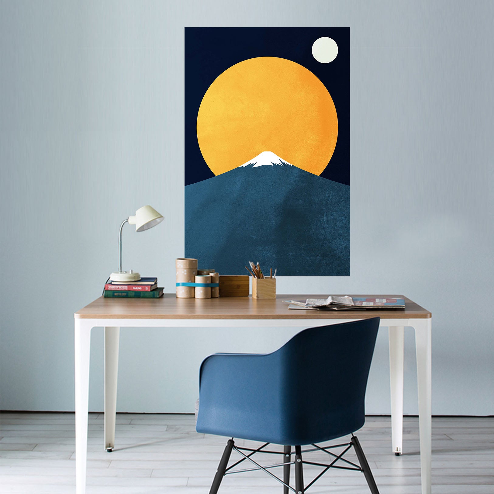 3D Sun Valley 153 Boris Draschoff Wall Sticker