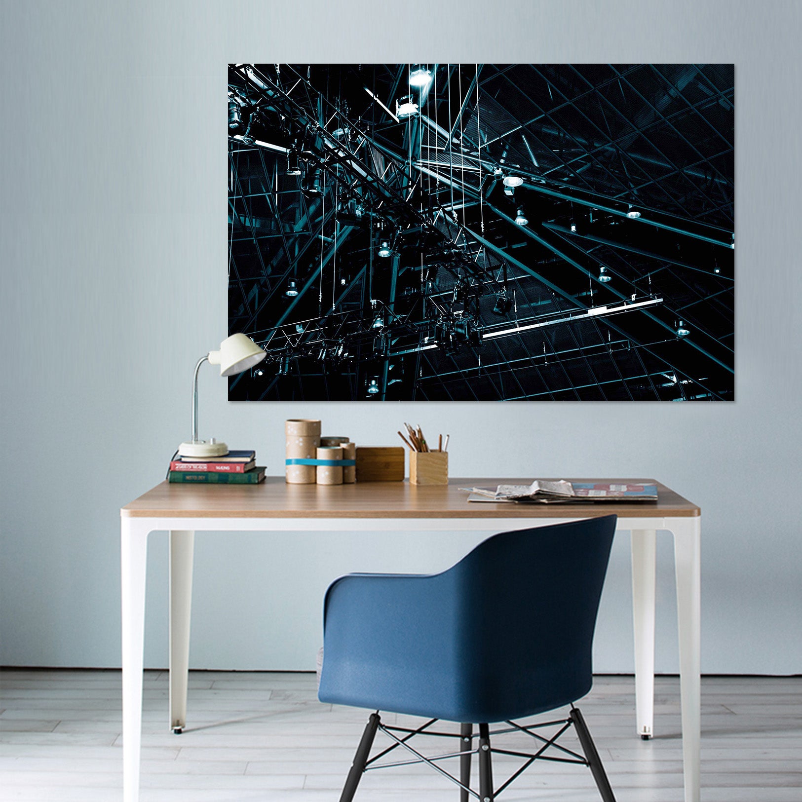 3D Reinforced Shelf 020 Noirblanc777 Wall Sticker