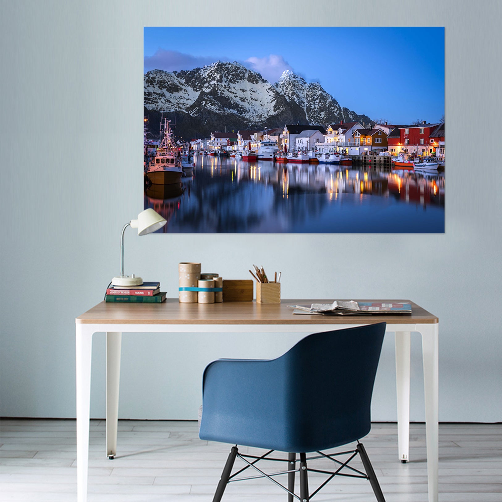 3D Water City 186 Marco Carmassi Wall Sticker