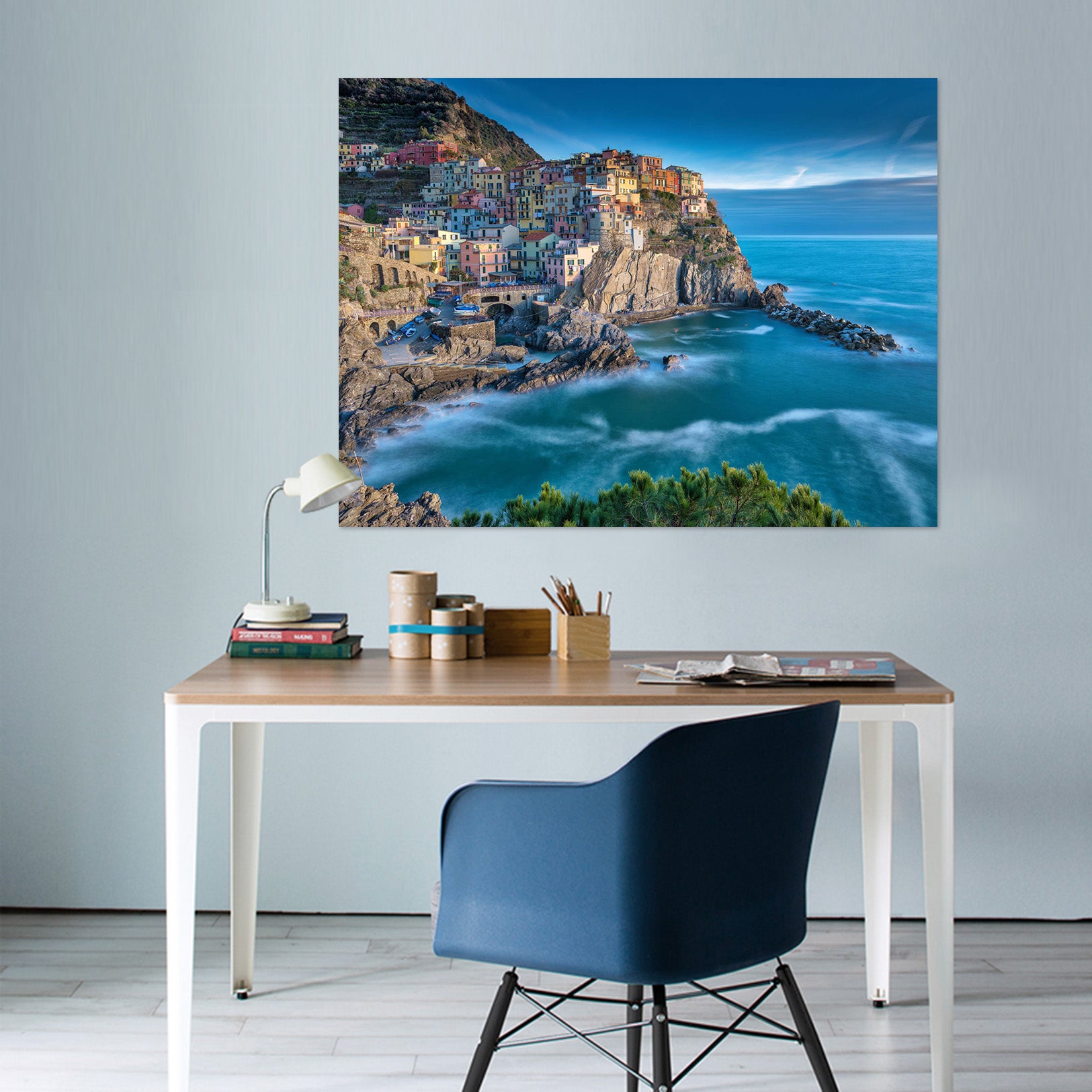 3D Sea City 165 Marco Carmassi Wall Sticker