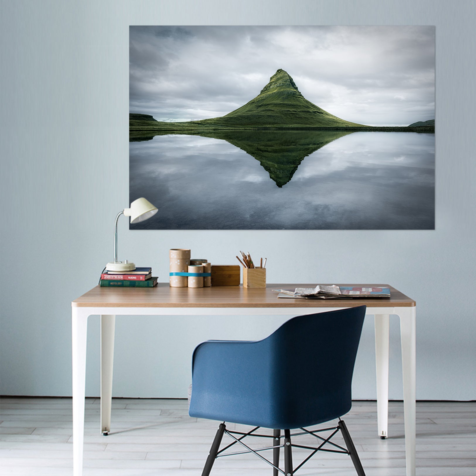 3D Mountain River 168 Marco Carmassi Wall Sticker