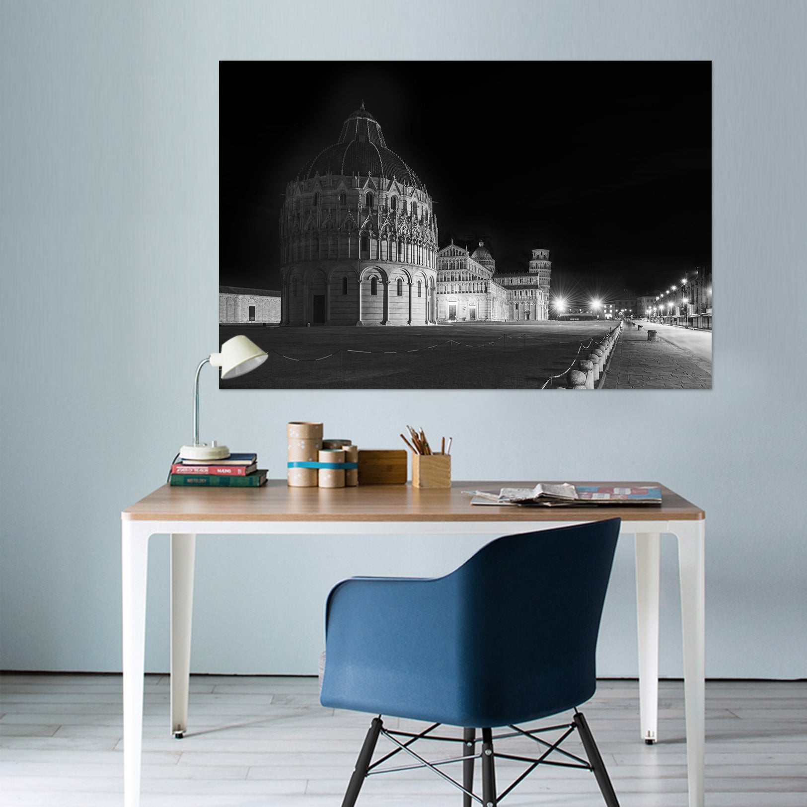 3D Night Castle 115 Marco Carmassi Wall Sticker