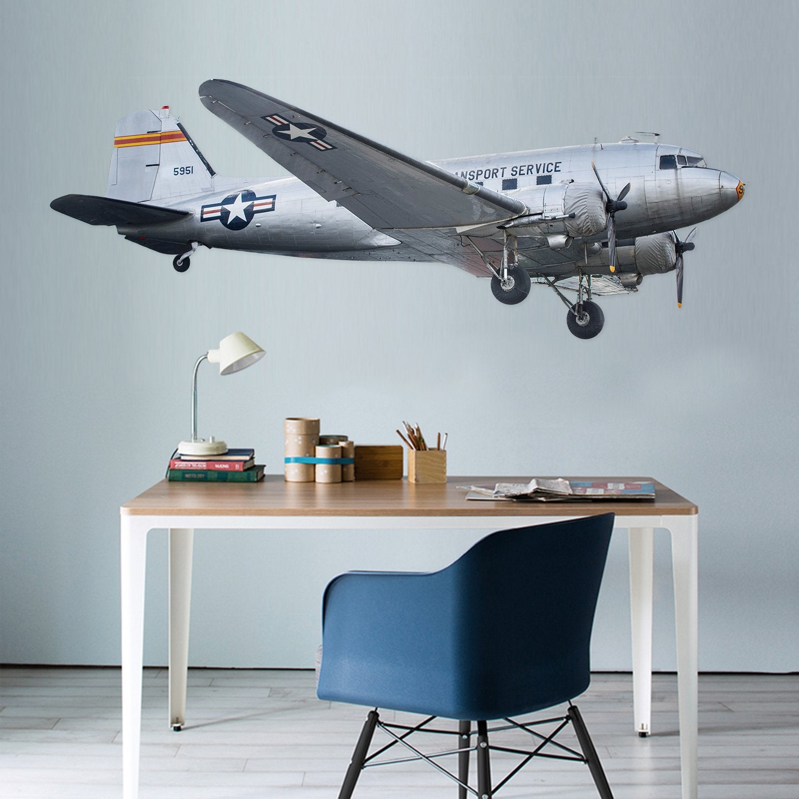 3D Historical-aircraft 0180 Vehicles Wallpaper AJ Wallpaper