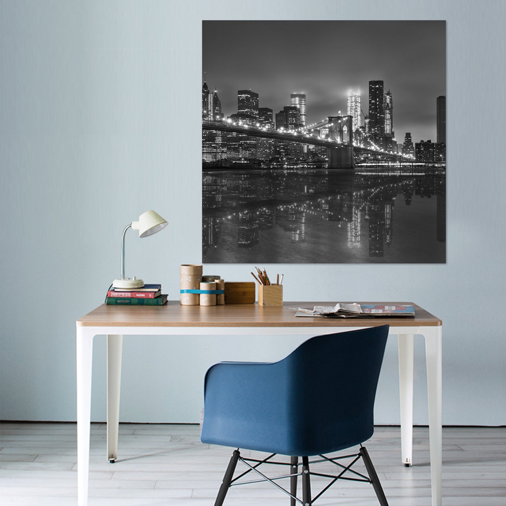 3D River At Night 150 Marco Carmassi Wall Sticker