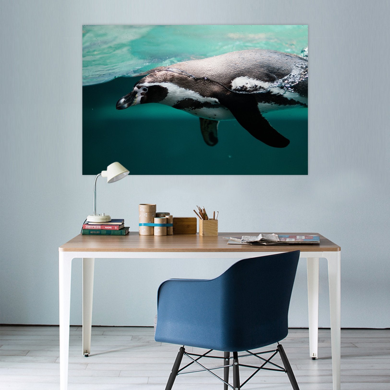 3D Whale 104 Animal Wall Stickers Wallpaper AJ Wallpaper 2
