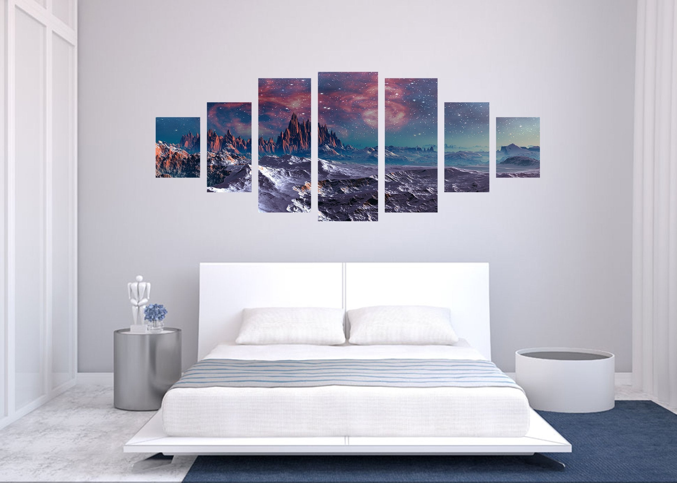 3D The Gypsophila 154 Unframed Print Wallpaper Wallpaper AJ Wallpaper