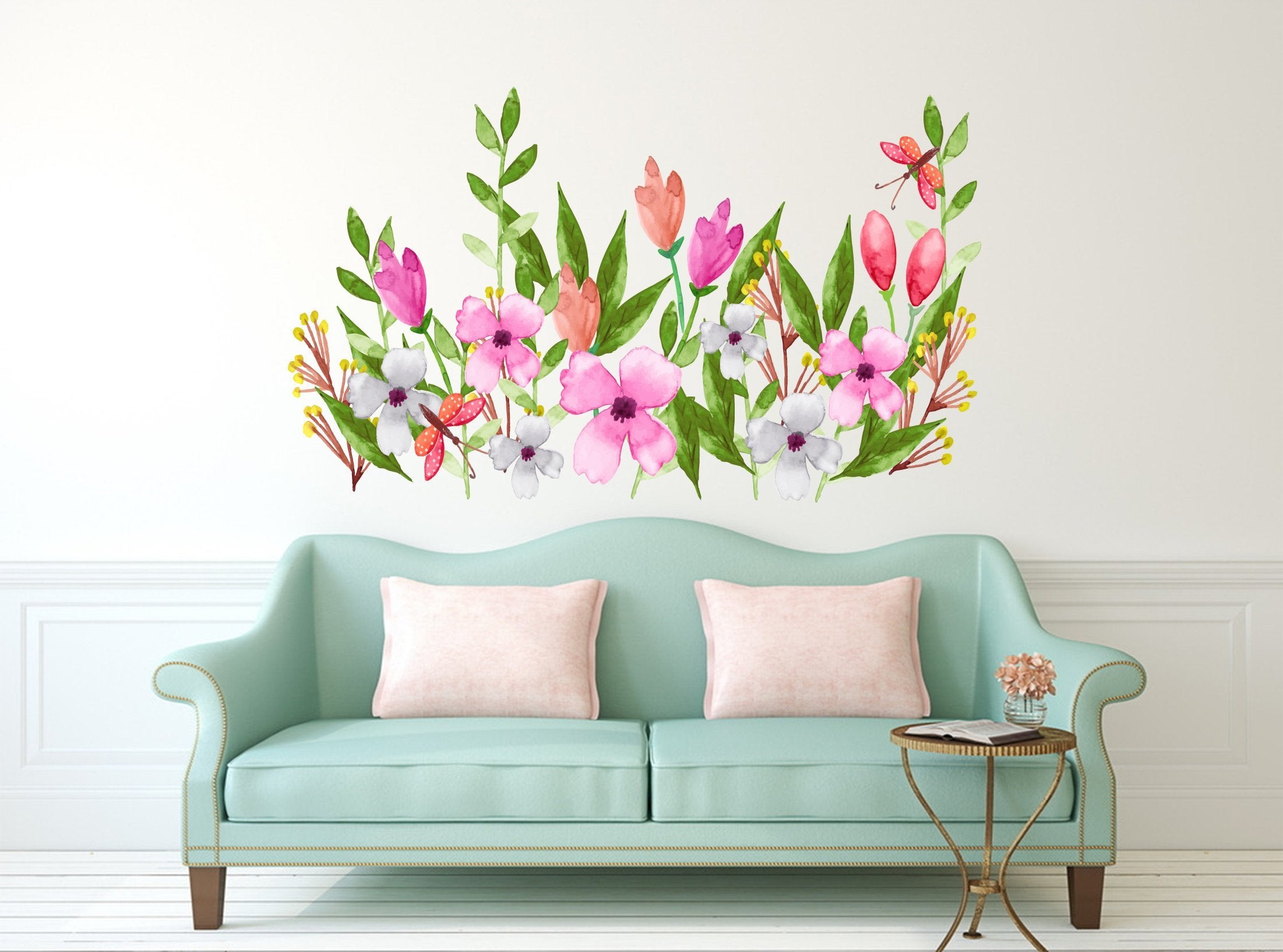 3D Vine Flower Bud 191 Wall Stickers Wallpaper AJ Wallpaper