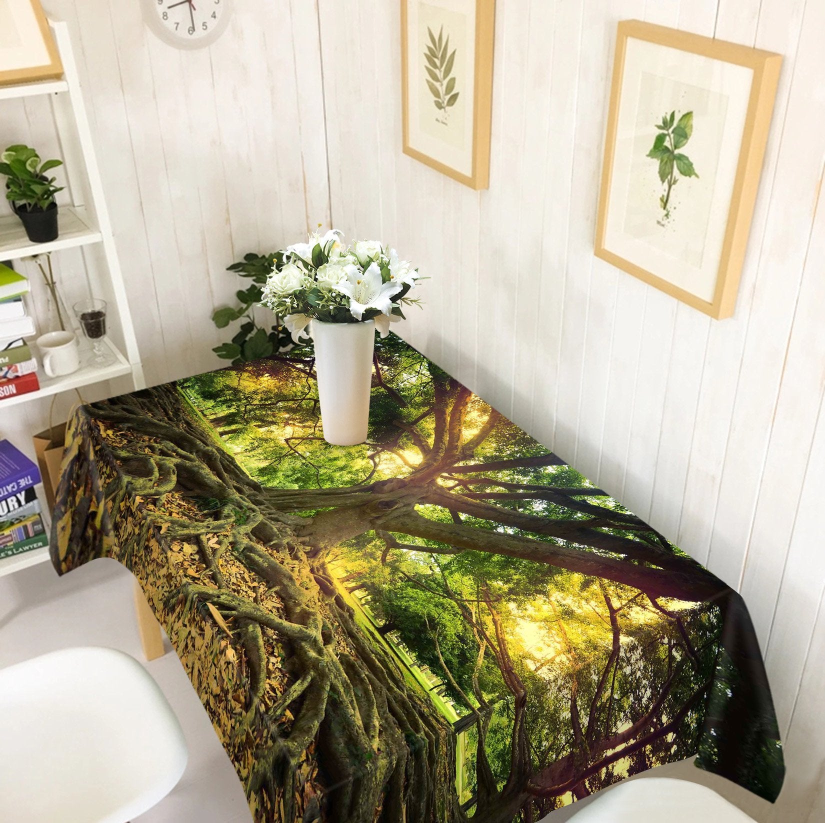 3D Strong Tree Roots 60 Tablecloths Wallpaper AJ Wallpaper