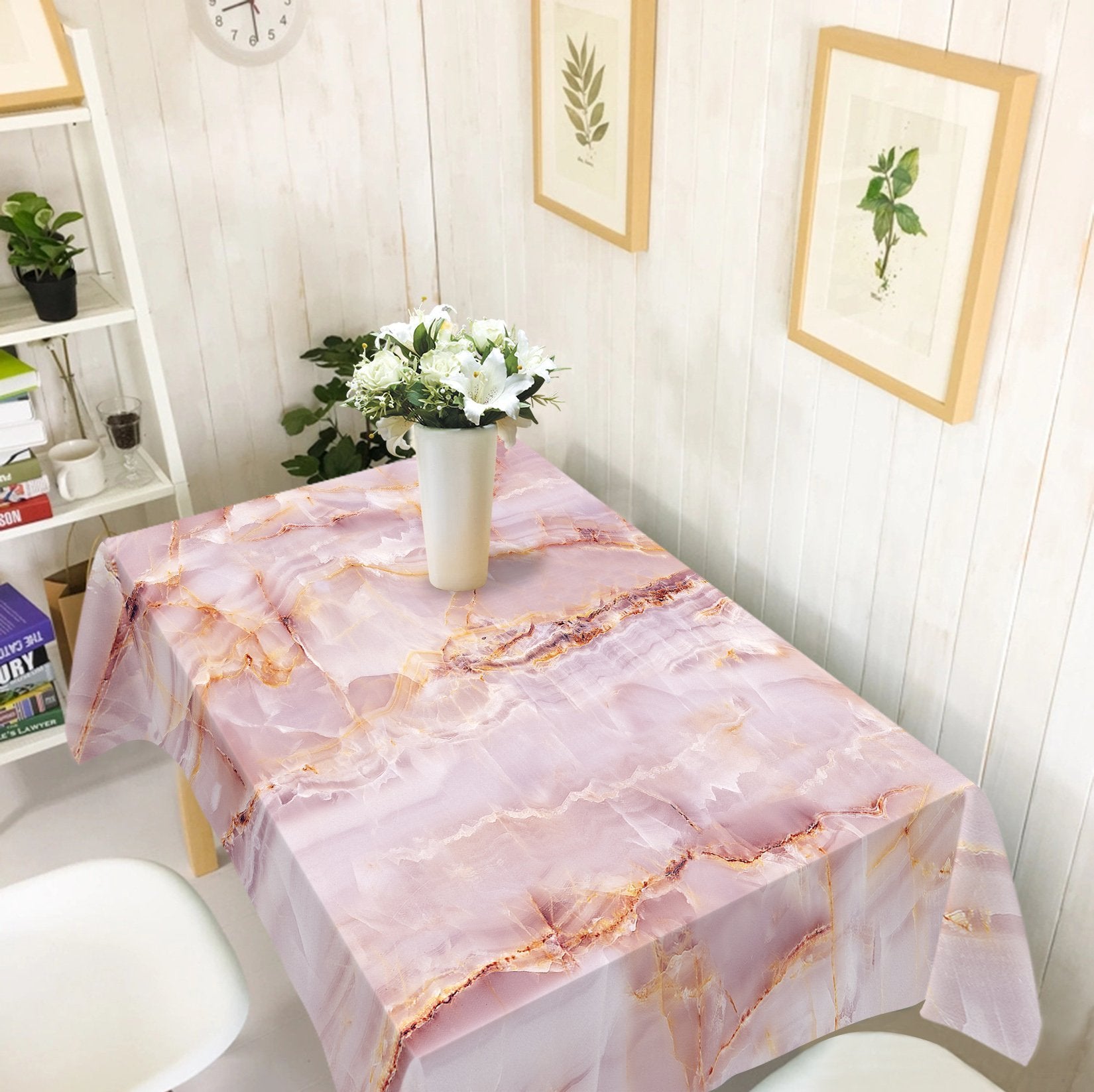 3D Pink Marble 44 Tablecloths Wallpaper AJ Wallpaper