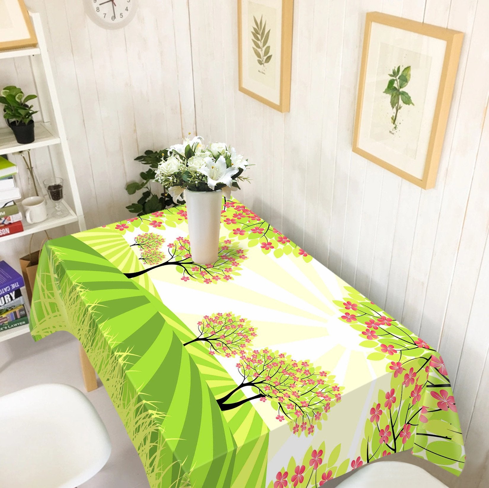 3D Flowers Trees 248 Tablecloths Wallpaper AJ Wallpaper