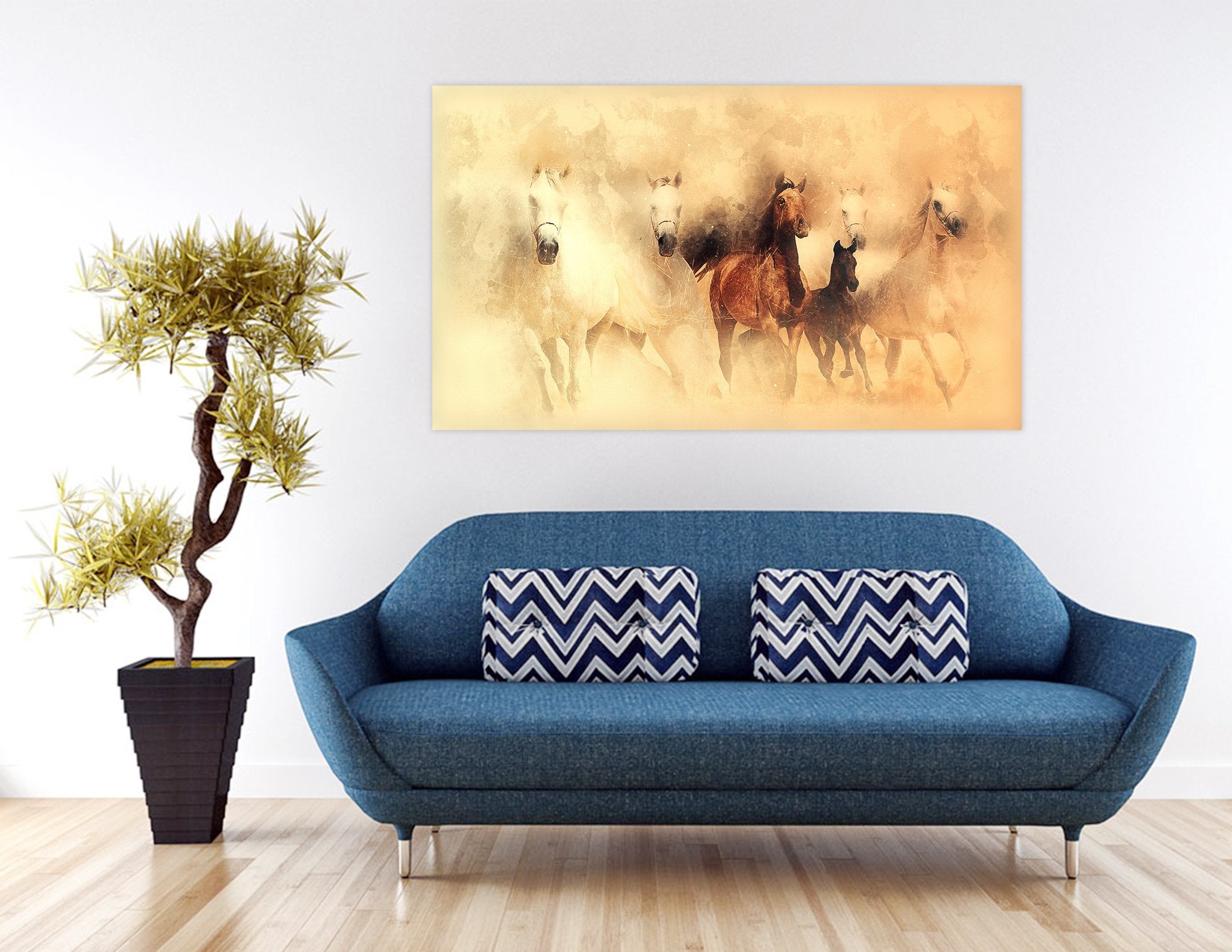 3D Wild Horse 84 Animal Wall Stickers Wallpaper AJ Wallpaper 2
