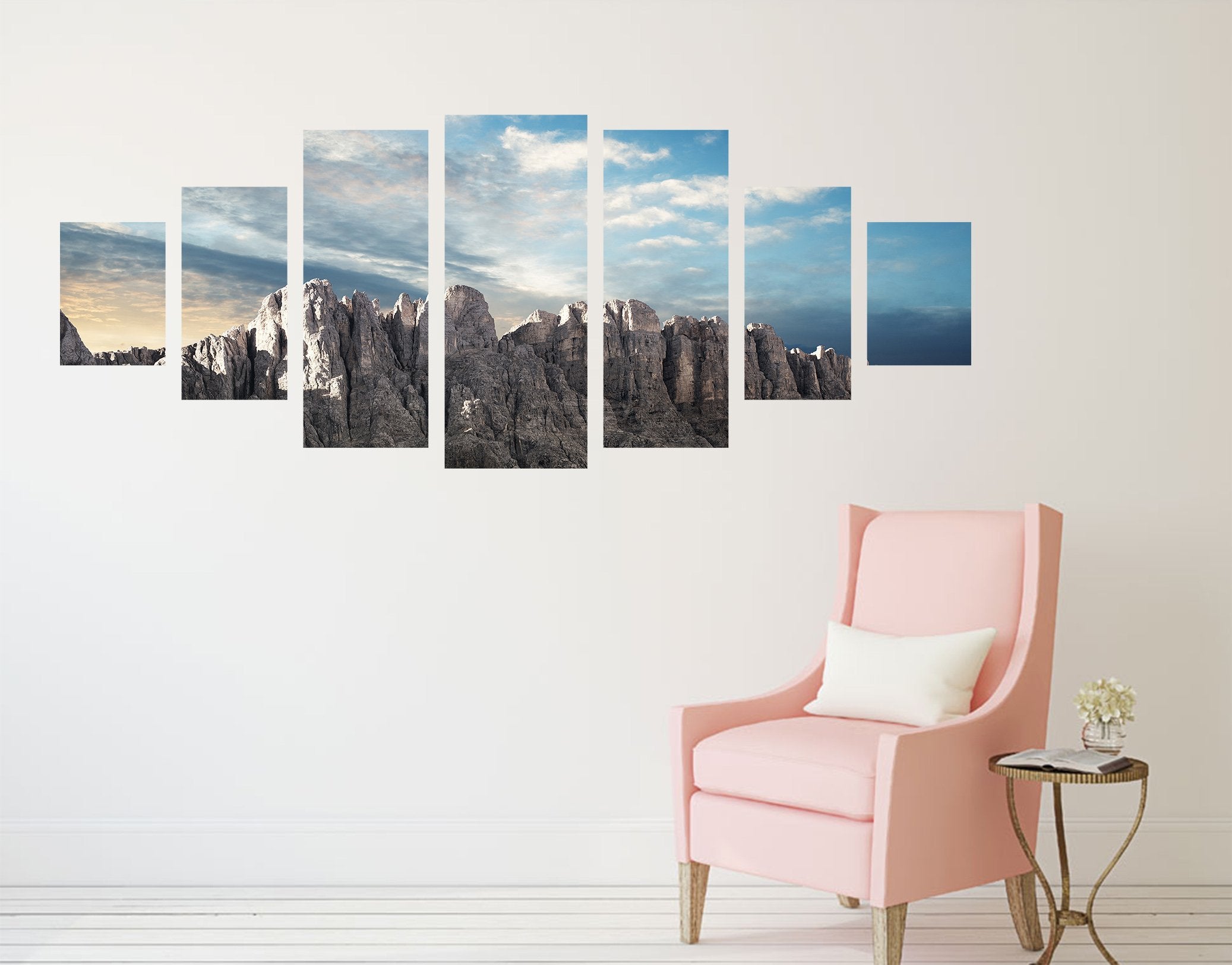 3D Dangerous Peaks 169 Unframed Print Wallpaper Wallpaper AJ Wallpaper