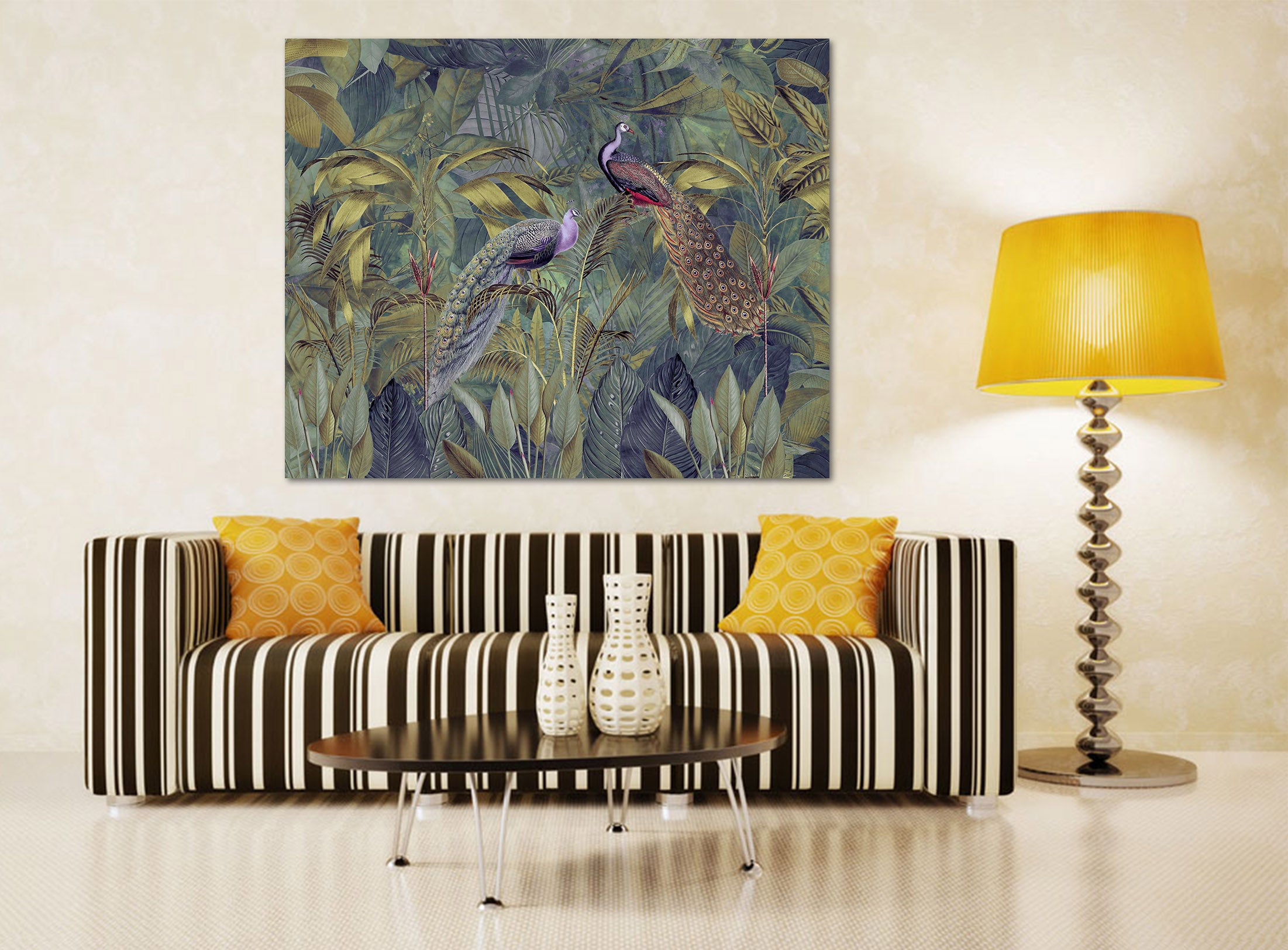 3D Cute Peacock 114 Andrea haase Wall Sticker