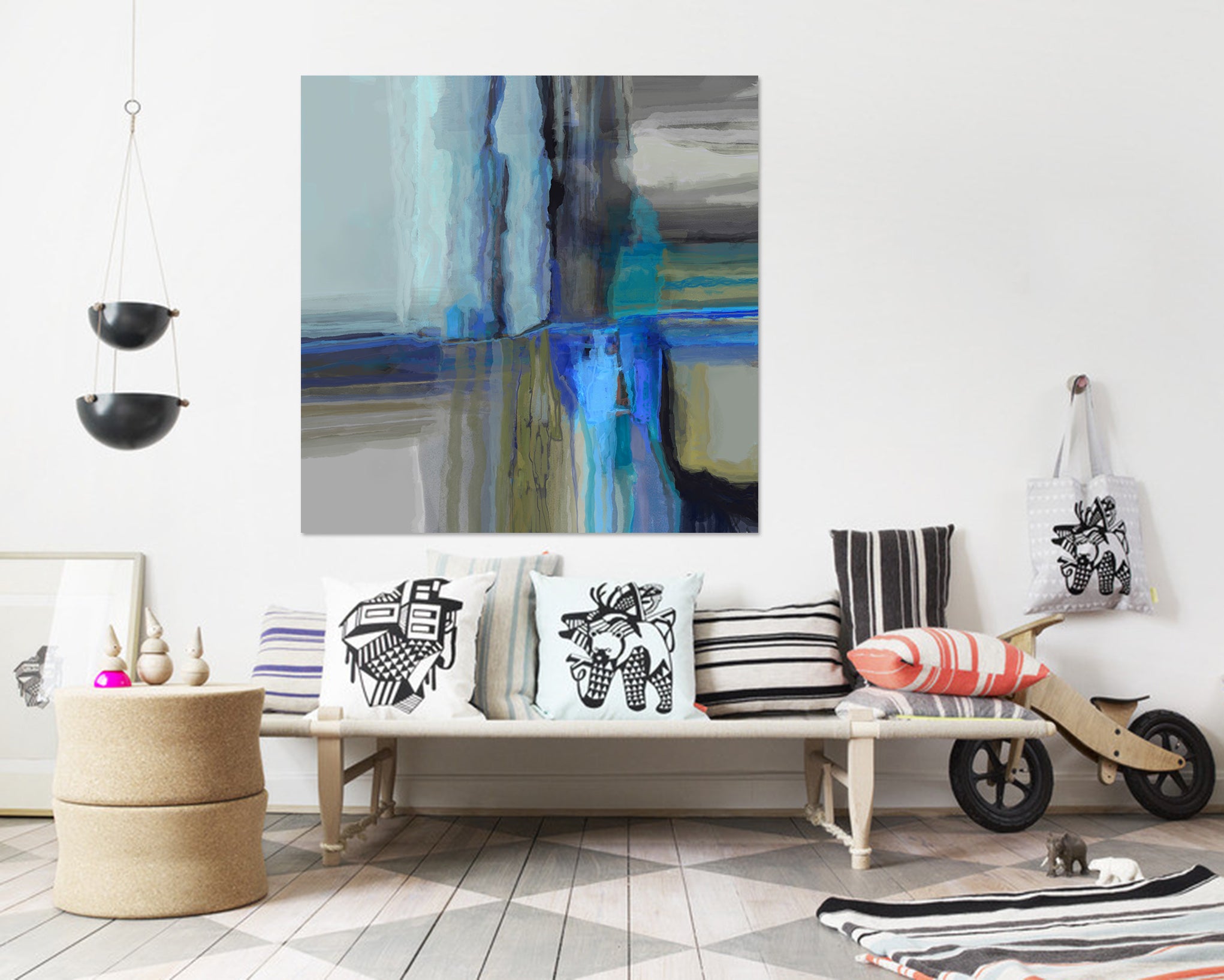 3D Colorful Pool 010 Michael Tienhaara Wall Sticker