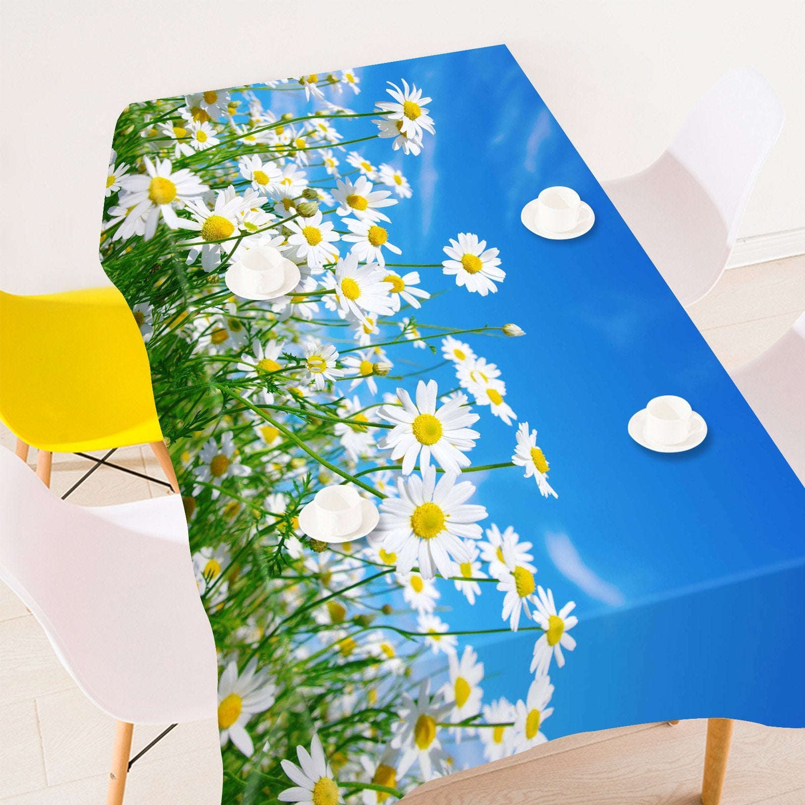 3D Lush Flowers 295 Tablecloths Wallpaper AJ Wallpaper
