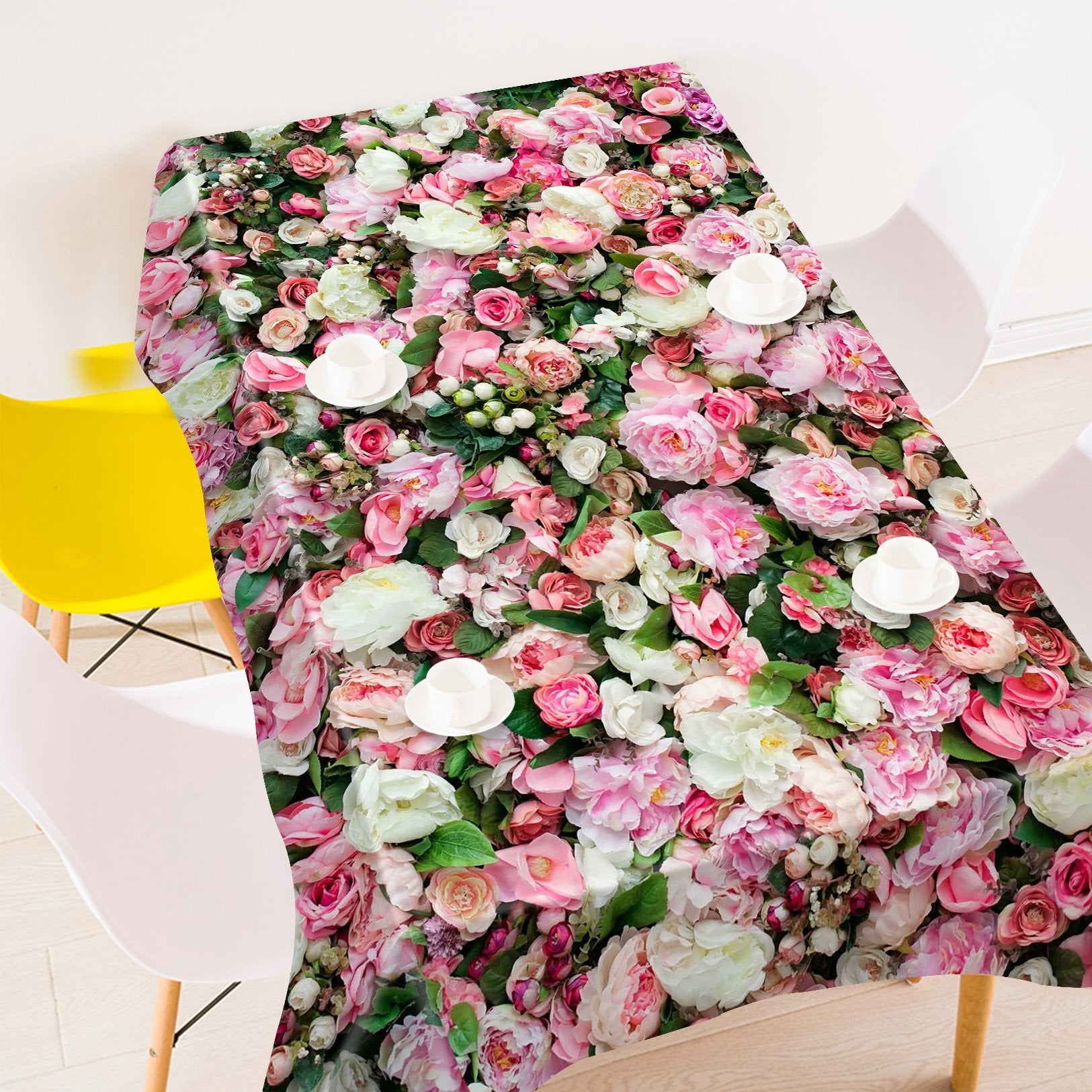 3D Dense Flowers 660 Tablecloths Wallpaper AJ Wallpaper