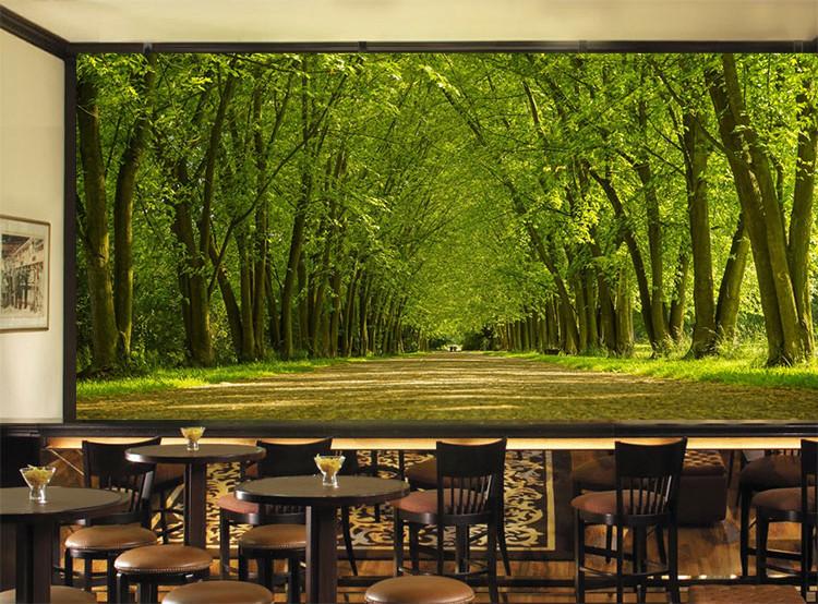 3D Green Forest 335 Wallpaper AJ Wallpaper