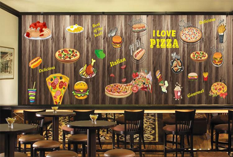 3D Delicious Pizza 282 Wallpaper AJ Wallpaper