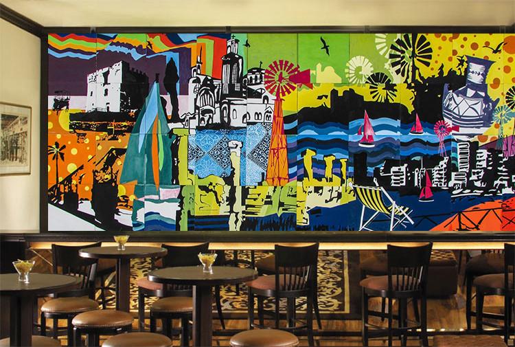 3D Beauty Graffiti City 56 Wallpaper AJ Wallpapers