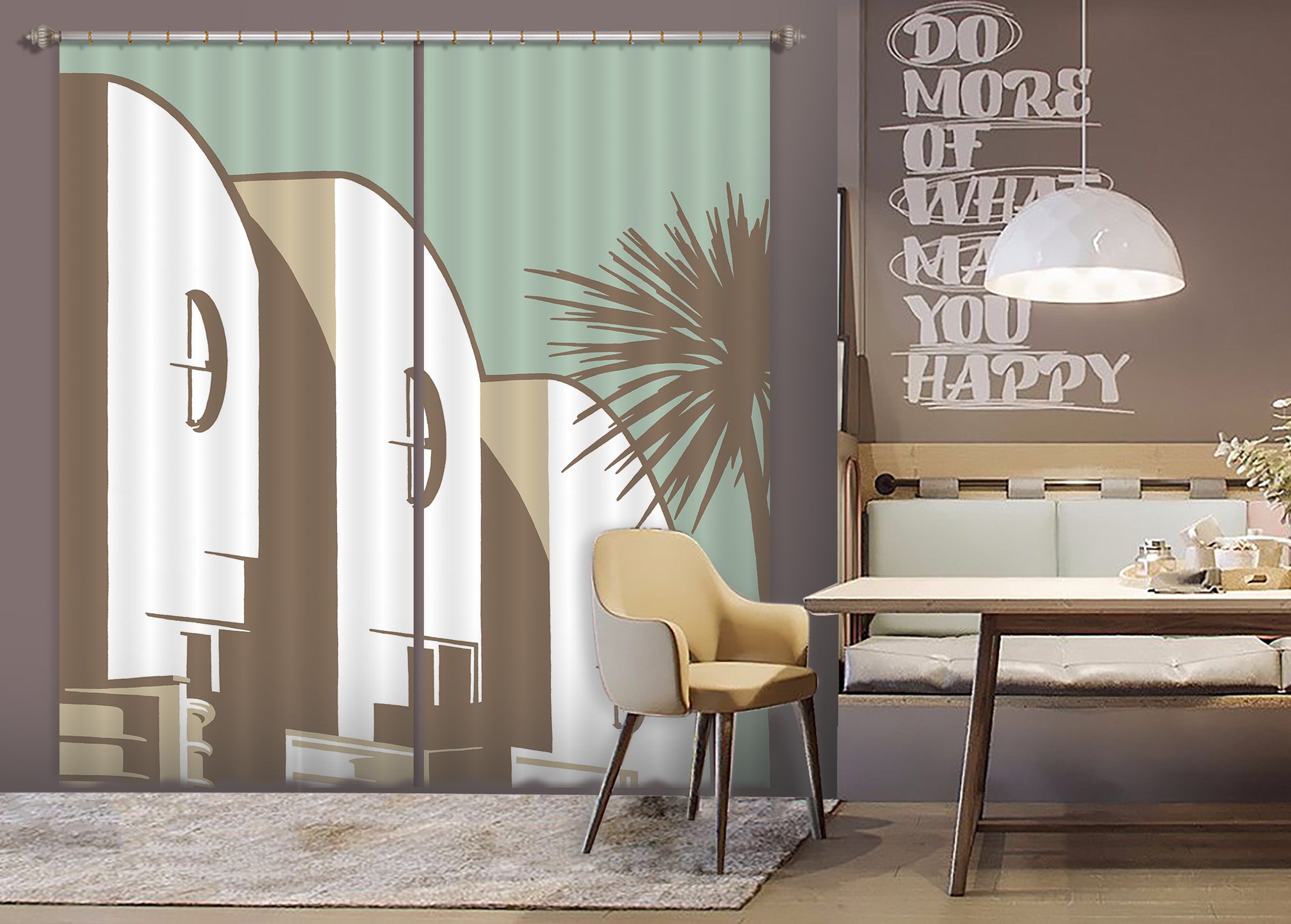 3D Sandbanks Banks Road 145 Steve Read Curtain Curtains Drapes