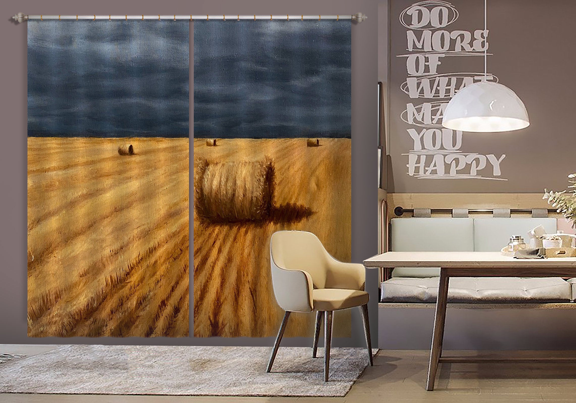 3D Grass Ball 1703 Marina Zotova Curtain Curtains Drapes