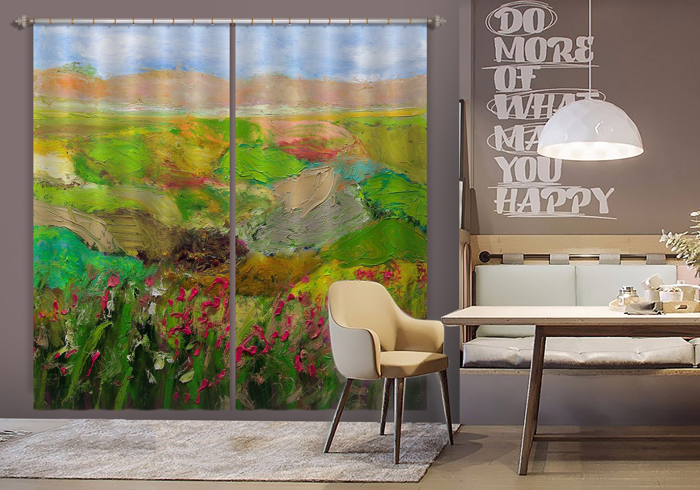 3D Abstract Painting 238 Allan P. Friedlander Curtain Curtains Drapes Wallpaper AJ Wallpaper