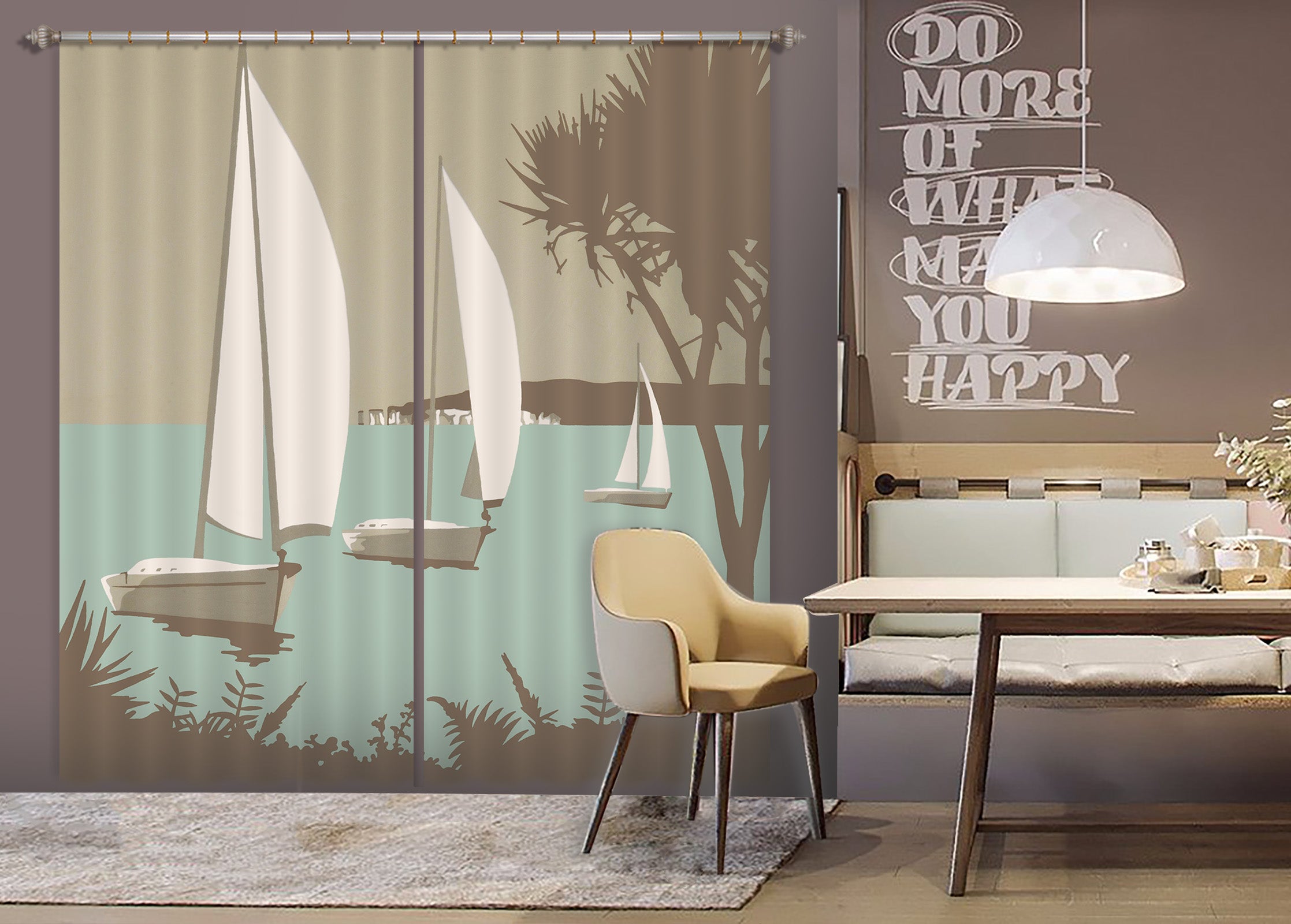 3D Poole The Purbecks 133 Steve Read Curtain Curtains Drapes