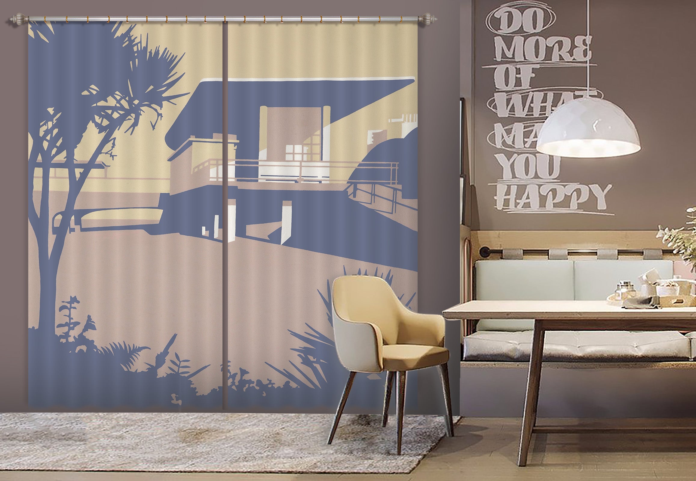 3D Boscombe Pier Beaches 102 Steve Read Curtain Curtains Drapes