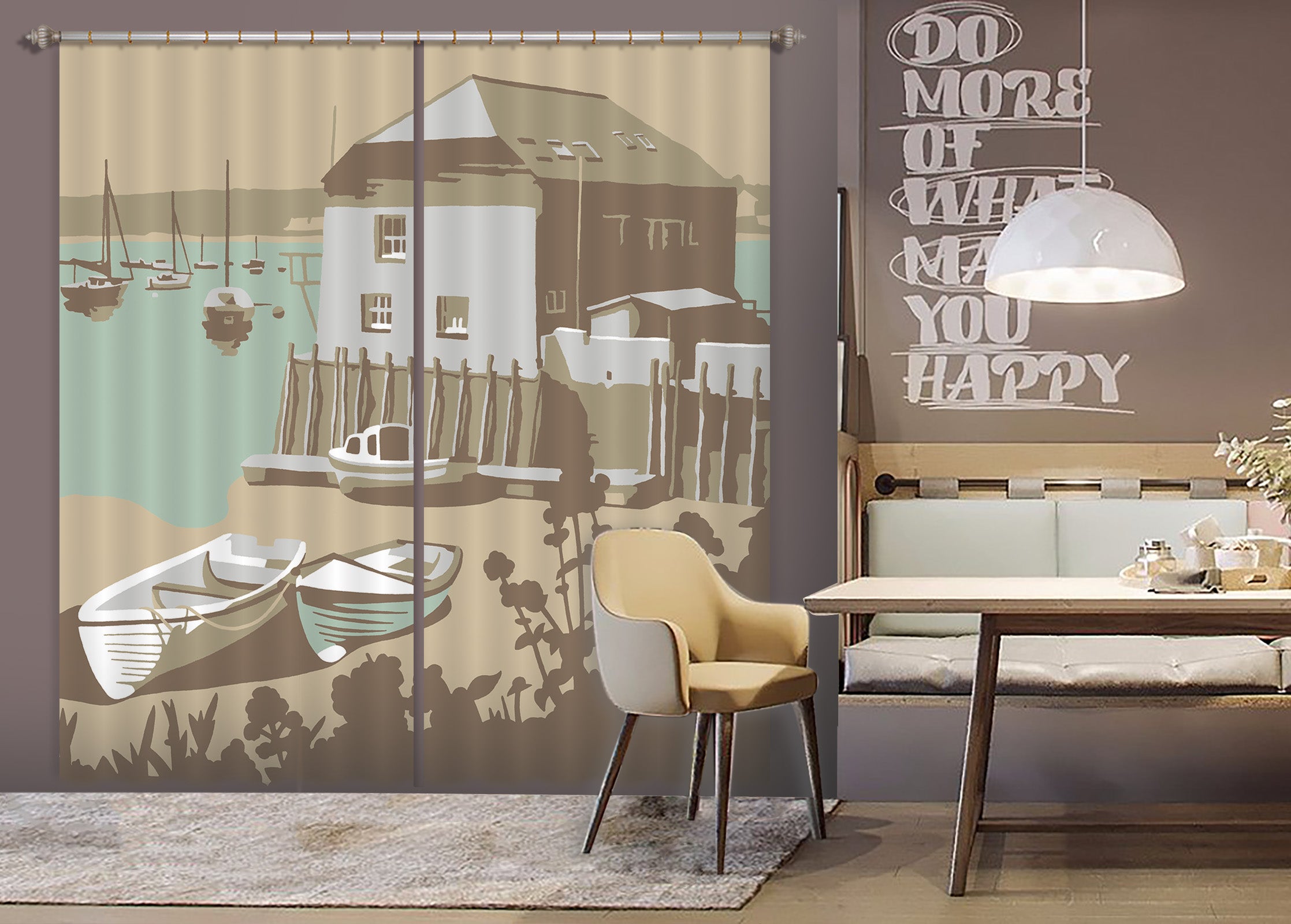 3D Rock 137 Steve Read Curtain Curtains Drapes